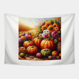 Colorful Harvest Tapestry