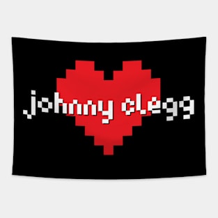 Johnny clegg -> pixel art Tapestry