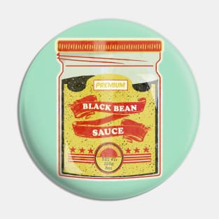 Jar of black bean sauce Pin