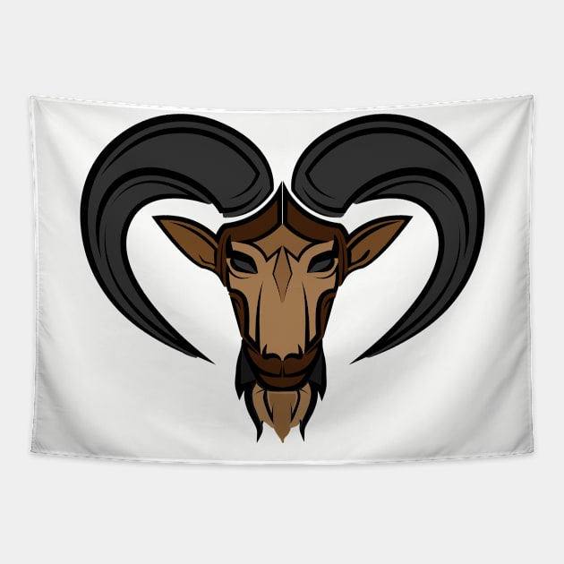 Capricorn Tapestry by AS-D3SIN