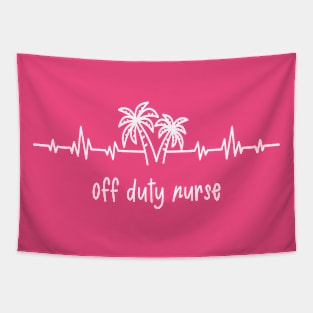 Off Duty Nurse Tapestry