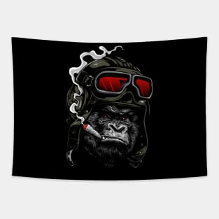 Aviator Apes Tapestry