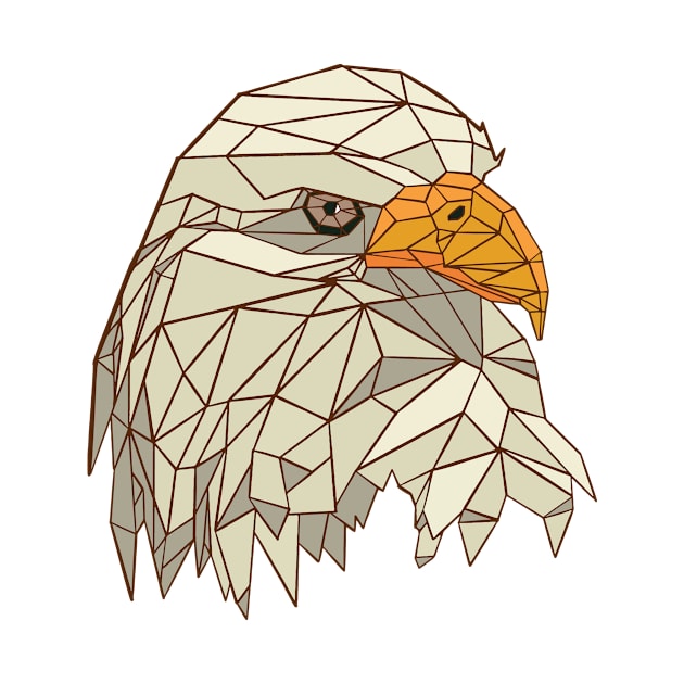 geometric eagle by arvoren