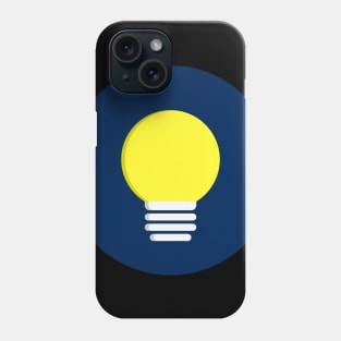 Electrical enginieer design light design bulb Phone Case