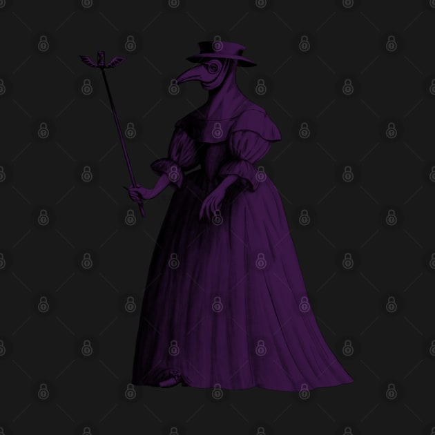 Lady Plague Doctor (purple) by AlexTal