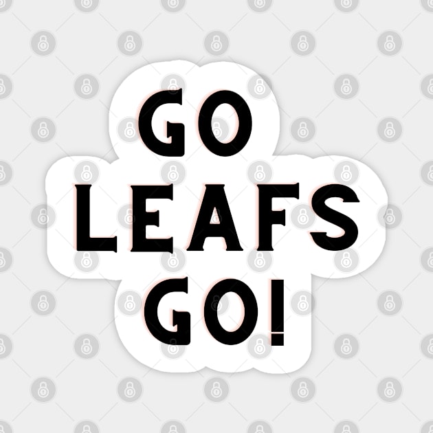 Go Leafs Go! Magnet by adee Collections 