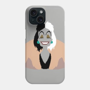 Cruella DeVille minimalist Phone Case