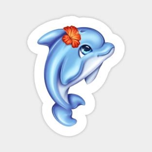 Cute dolphin Magnet