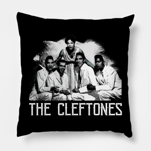 Doo-Wop Chronicles Cleftone' Hits Pillow by Mythiana