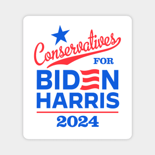 Conservatives For Biden 2024 Magnet