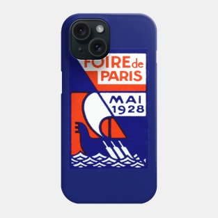 1928 Fair of Paris France Phone Case