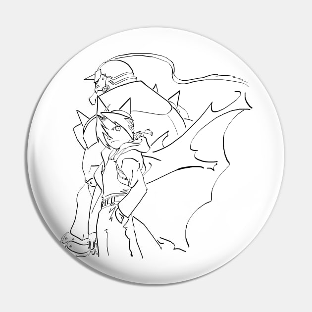 FMA Bros Pin by KewlZidane