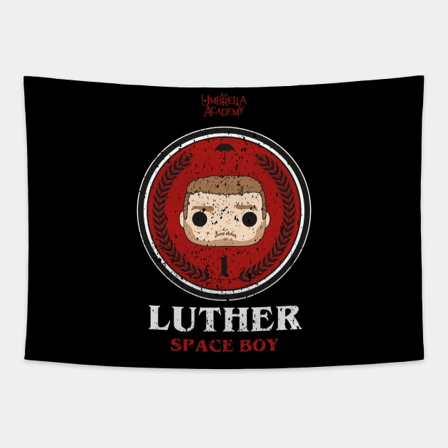 UMBRELLA ACADEMY 2: LUTHER SPACE BOY (GRUNGE STYLE) Tapestry by FunGangStore