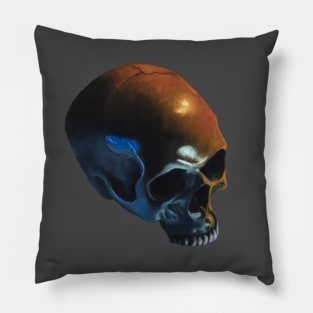 Human skull Pillow