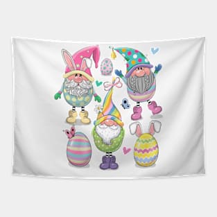 Cute Easter Gnomes Tapestry