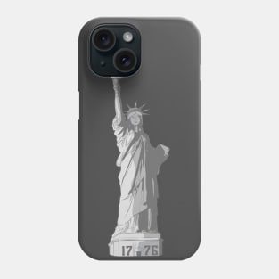 statue of liberty Phone Case