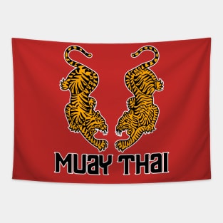 Muay Thai Tiger Tapestry