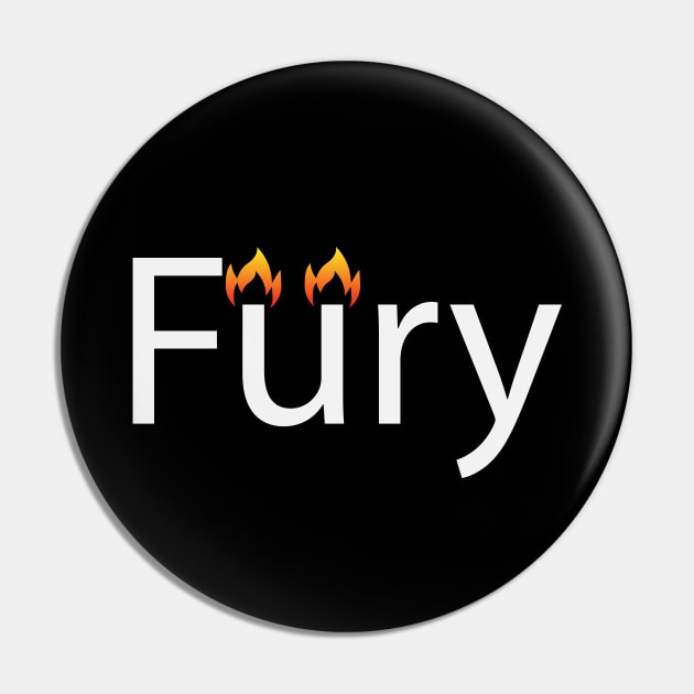 Fury artistic creative design Pin by BL4CK&WH1TE 