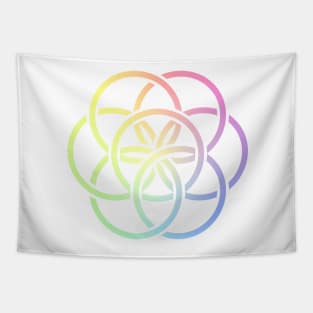 Earth Flag: International Flag Of The Earth Tapestry