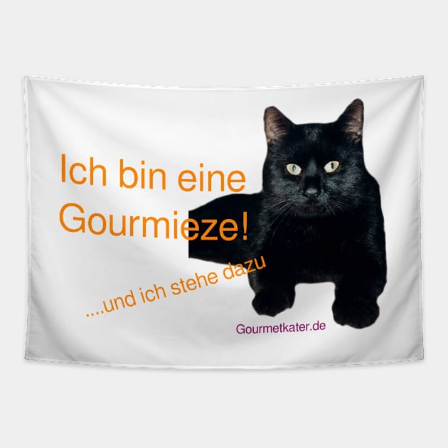 I am a gourmet! Tapestry by Gourmetkater