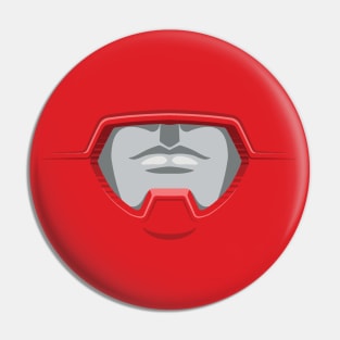 Red Turbo Hero - Transformed! Pin