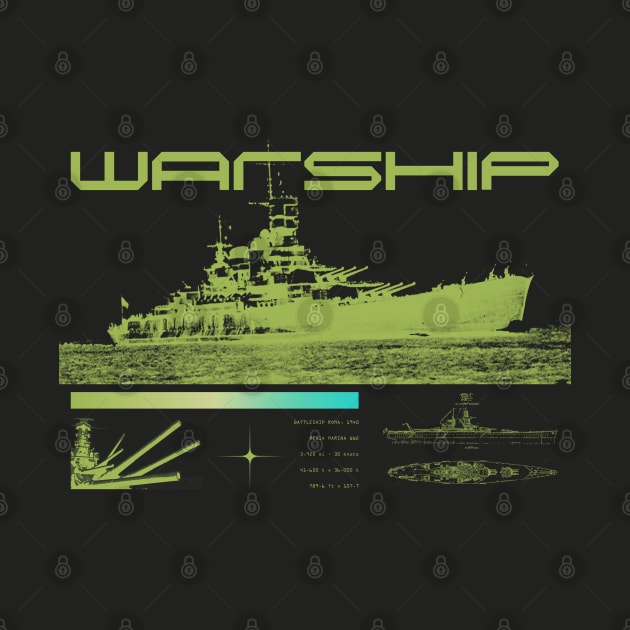 Warship (negative) by fm_artz