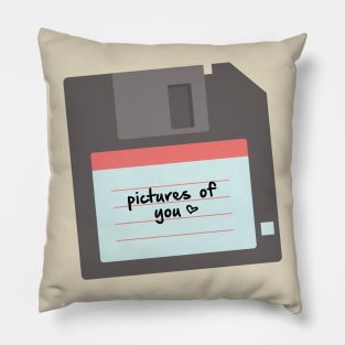 Pictures of you DISKETTE Pillow