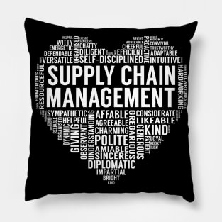 Supply Chain Management Heart Pillow