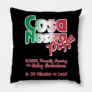 Cosa Nostra Pizza Pillow