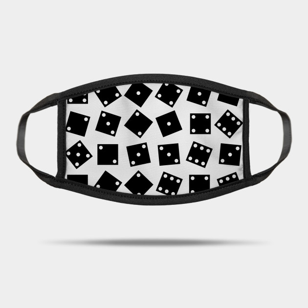 Wallpaper Lucky Dice Pattern Dice Mask Teepublic Free HD