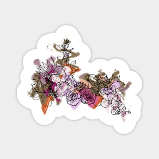 Flower Bouquet Magnet