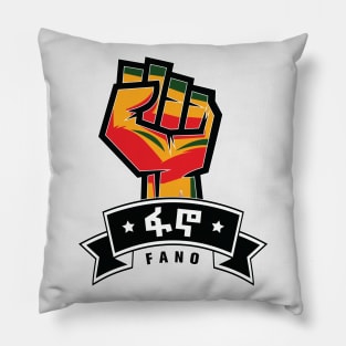 Fano, Amhara Ethiopia Pillow