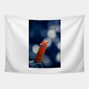 Red Ginger Flower Tapestry