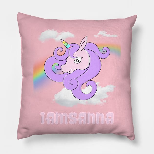 IamSanna Pillow by MBNEWS