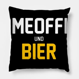 Homeoffice & Bier für Bierliebhaber und Heimarbeiter Pillow