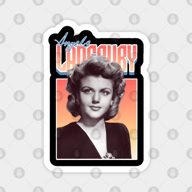 Angela lansbury Magnet by Olivia alves