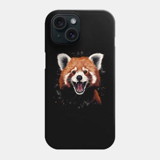 Red Panda Smiling Phone Case