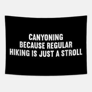 Canyoning Because Regular Hiking is Just a Stroll Tapestry