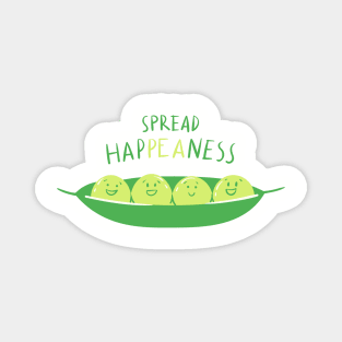 Spread Hap'pea'ness! Magnet