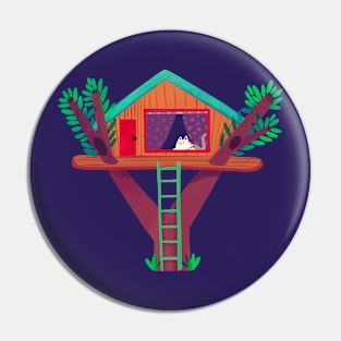 Cat tree house Pin