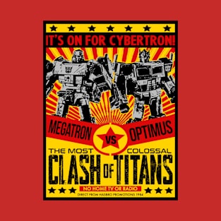 TRANSFORMERS FIGHT POSTER T-Shirt