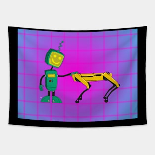 Good Robot Dog Tapestry