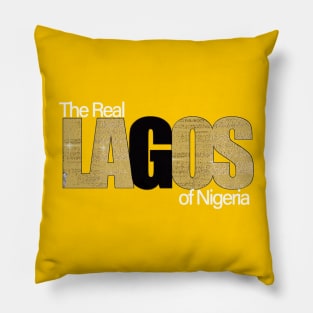 The Real Lagos of Nigeria Pillow