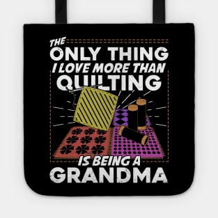 Quilting Grandma Quilter Grandmother Gift Tote