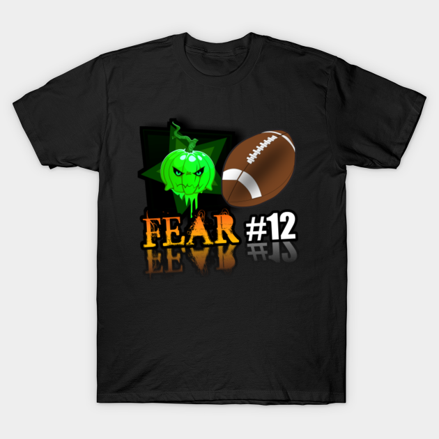 Green Bay Packers Fear 12 Jack O Lantern Trick Or Treat Halloween Sports Gift Green Bay Packers 12 Halloween T Shirt Teepublic Au