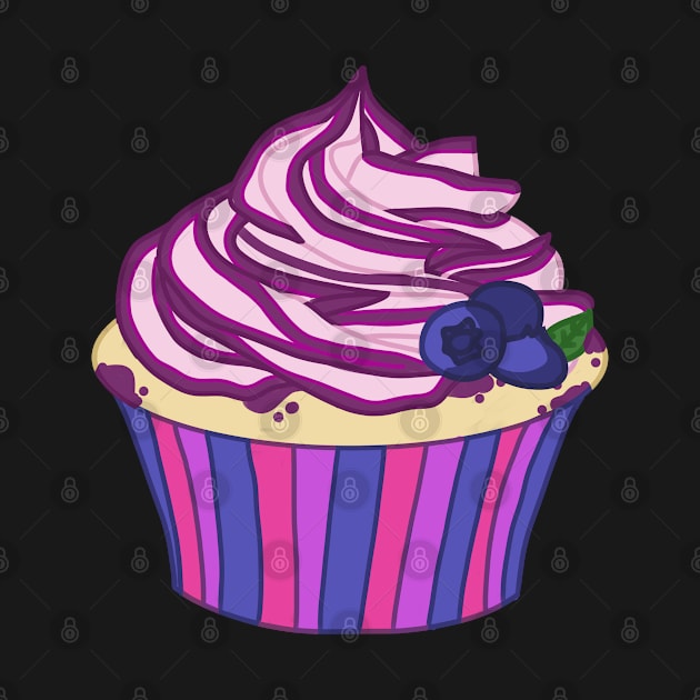 Blueberry Cupcake by casserolestan