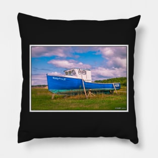 Fishing Boat Betty Ann II Pillow