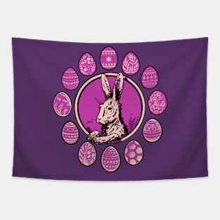 Easter Bunny and Egg Tapestry