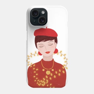 French Christmas fashion Phone Case