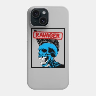 Blue Alien Guardian Skull Scifi Comic Book Superhero Punk Band Phone Case